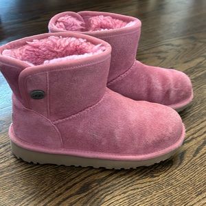 UGG Jona little girl size USA 2 pink pre owned boots